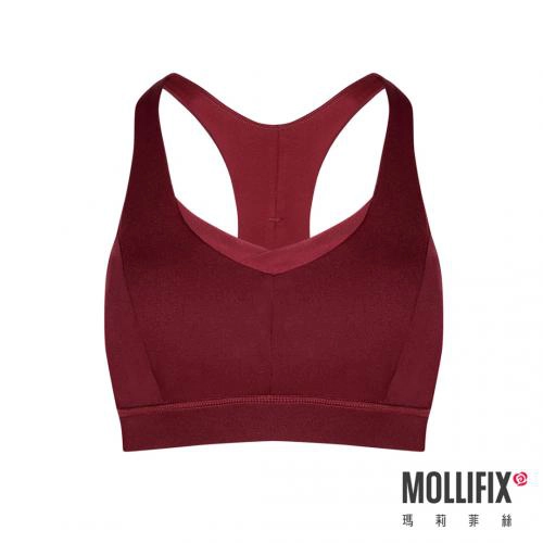 Mollifix MoveFree 協調律動運動BRA (酒紅色)