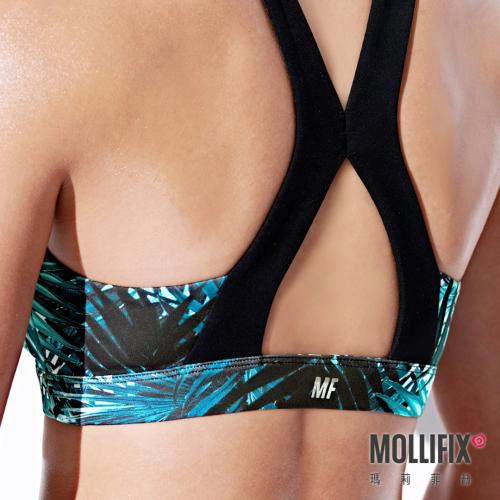 【Mollifix】弧線美背運動內衣
