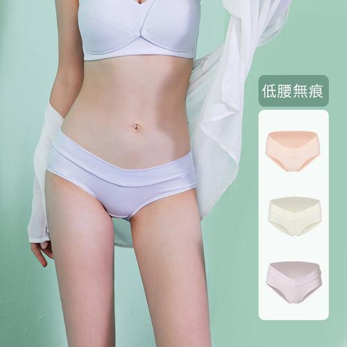 澳洲純棉孕婦內褲低腰交叉托腹內褲