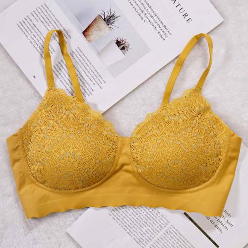 Relax Bra 晶瑩蕾絲吊帶無鋼圈睡眠休閒內衣