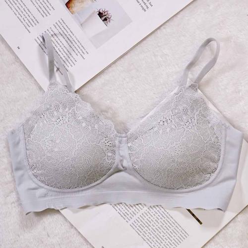 Relax Bra 晶瑩蕾絲吊帶無鋼圈睡眠休閒內衣