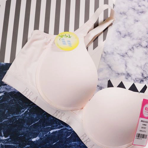 時尚動感光面T恤BRA
