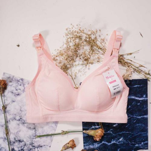 媽咪最愛，純棉便捷哺乳上開扣內衣