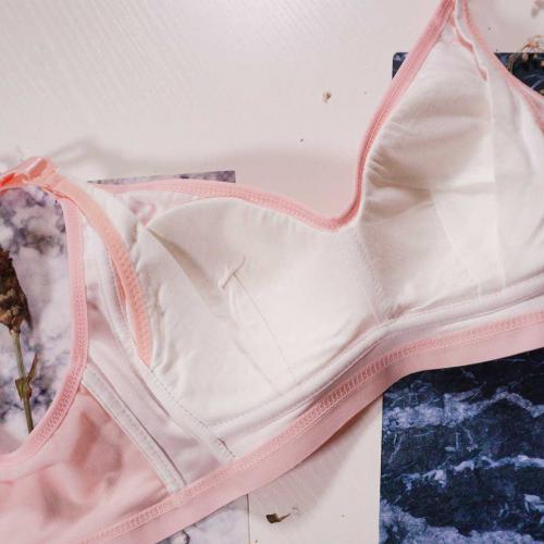 媽咪最愛，純棉便捷哺乳上開扣內衣