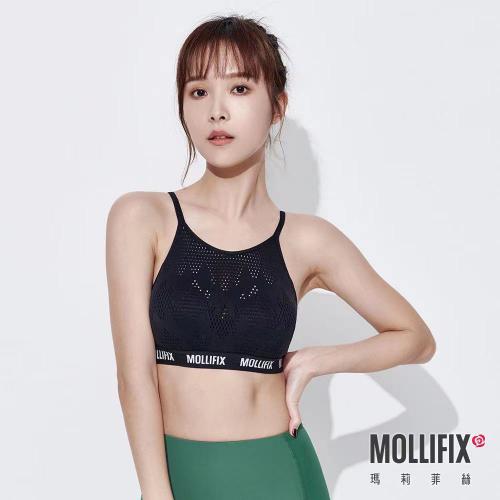 【MOLLIFIX】A++美背細肩帶呼吸BRA - 無鋼圈