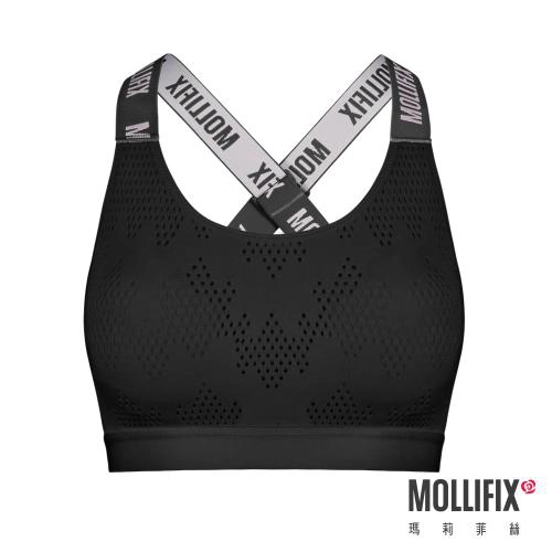 【MOLLIFIX】A++交叉可調肩帶呼吸BRA