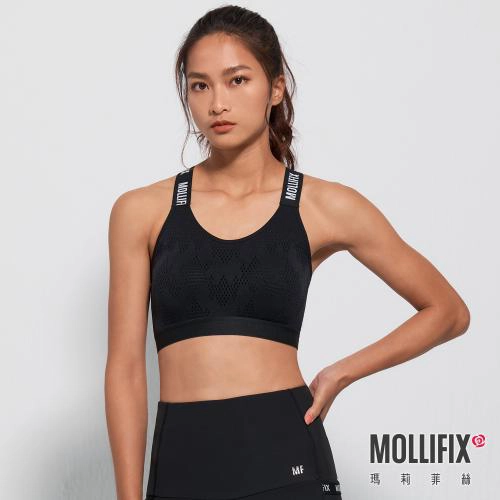 【MOLLIFIX】A++交叉可調肩帶呼吸BRA