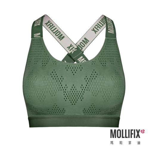 【MOLLIFIX】A++交叉可調肩帶呼吸BRA