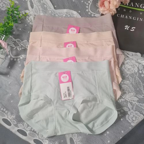 低腰100支棉質蠶絲內褲 7A抗菌