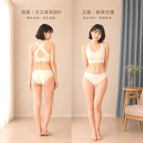 後交叉無痕內衣
